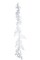 5' Iced Twig Garland – Artificial Frosted Holiday Décor, Christmas Garland for Home, Wreaths & Centerpieces, Set of 4